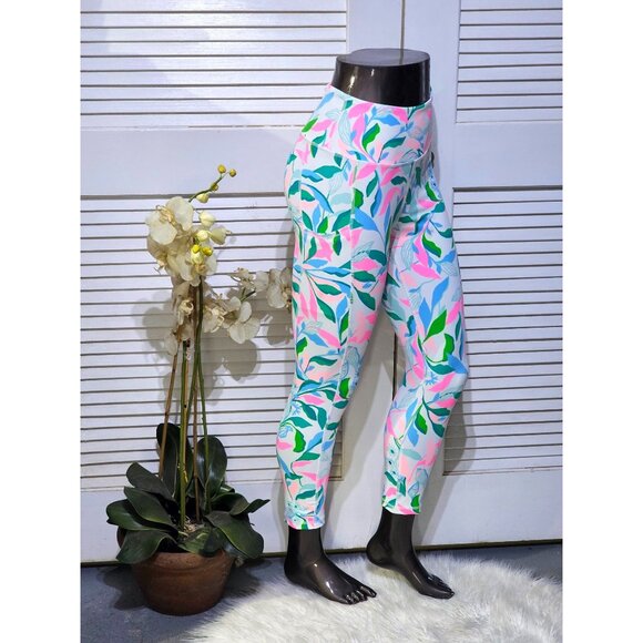 NWOT Lilly Pulitzer Women's Multicolor  Weekender HR Leggings Pants Size M 2772 - Picture 3 of 12